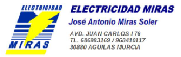 electricidad miras Águilas