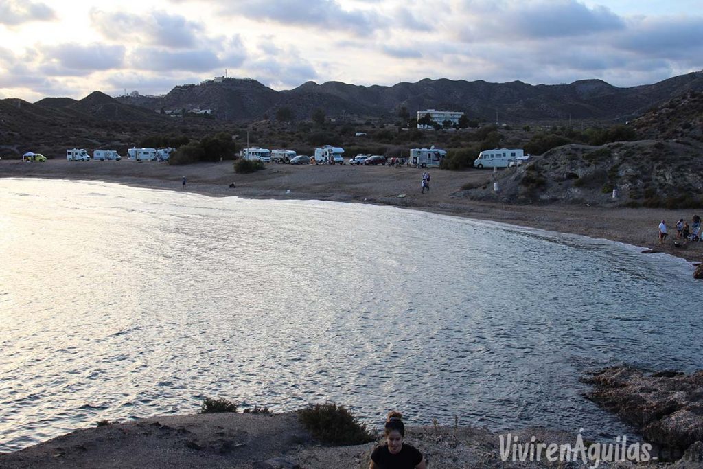 playa del arroz aguilas murcia