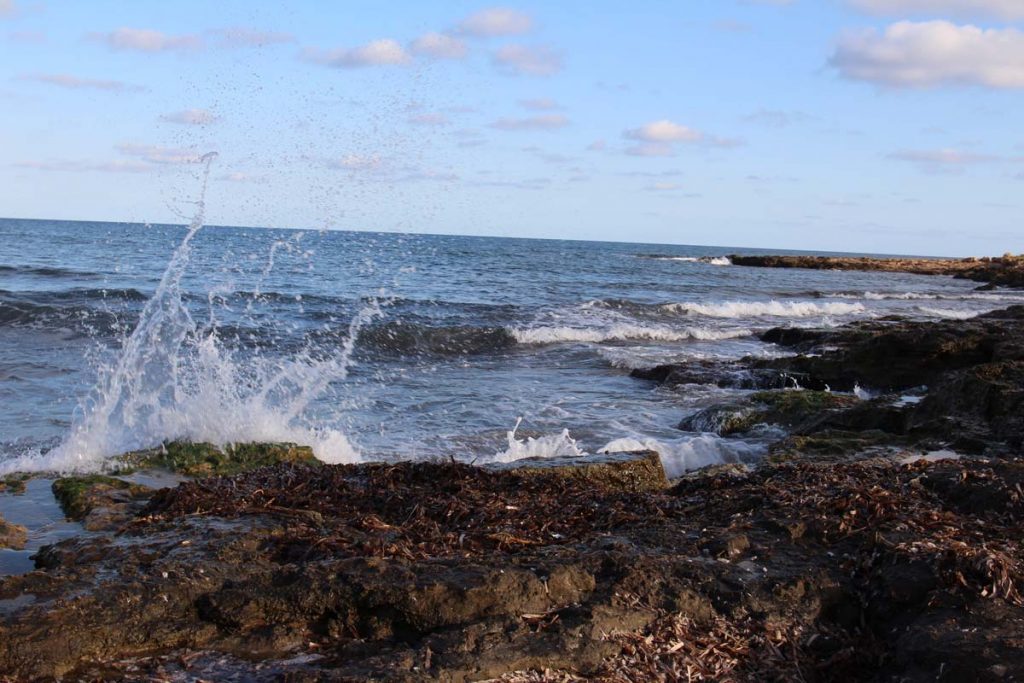 olas playa del sombrerico