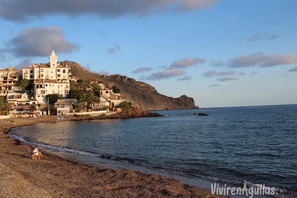 playa de la cola aguilas