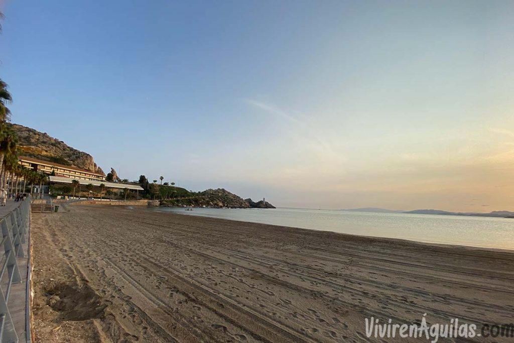 playa de las delicias vistas